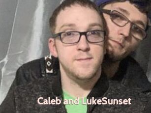 Caleb_and_LukeSunset